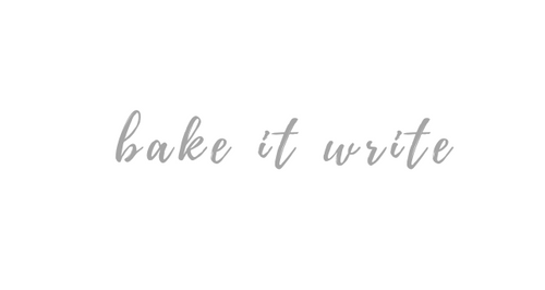 Bake it Write Logo